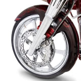 Deep Cut® Fork Boots, Chrome