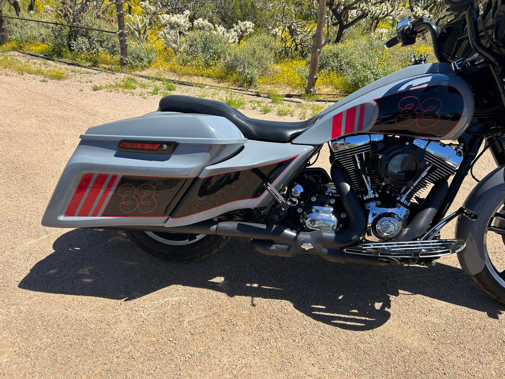 Harley CVO Aggressors Audio Bags