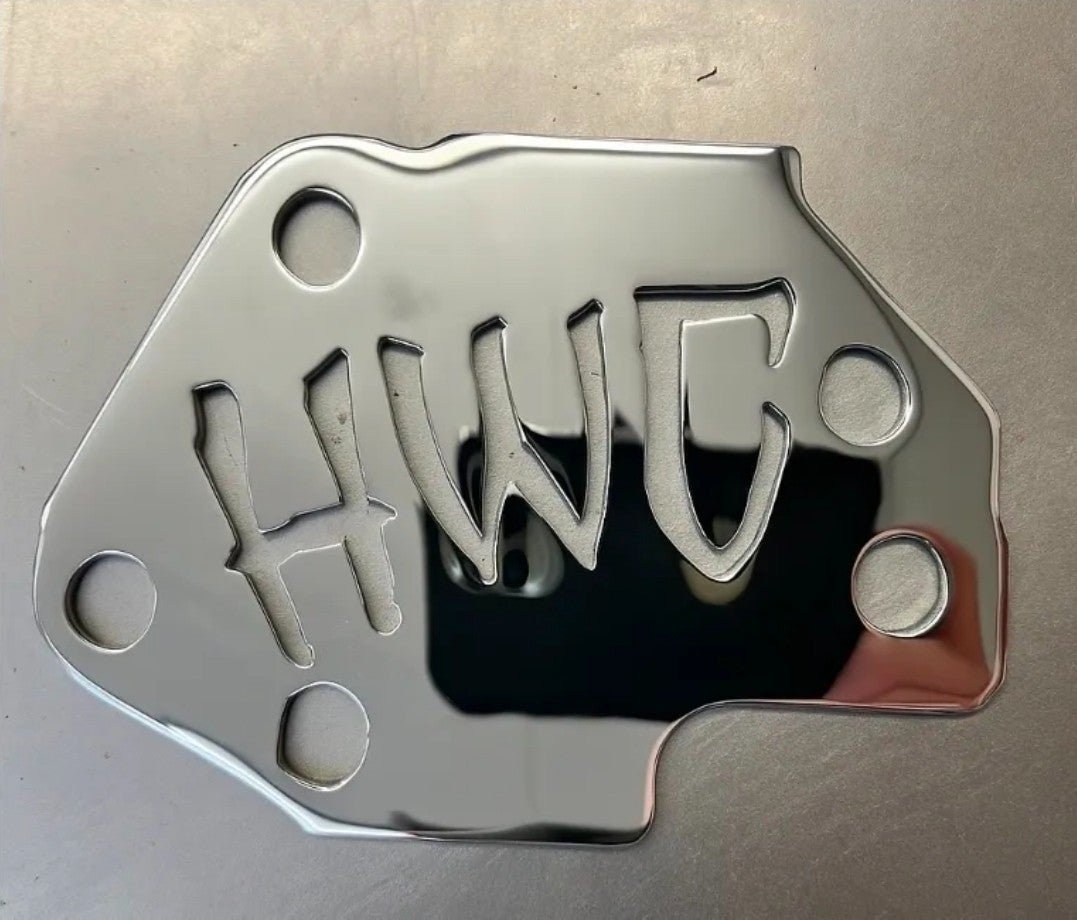 HWC Kickstand Delete Plate-2009 &Up Tourning
