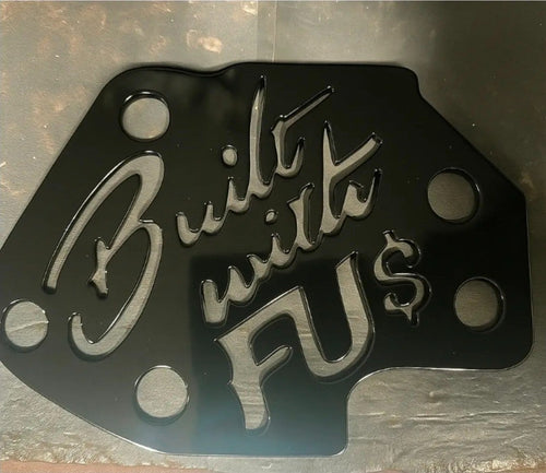 HWC Kickstand Delete Plate-2009 &Up Tourning