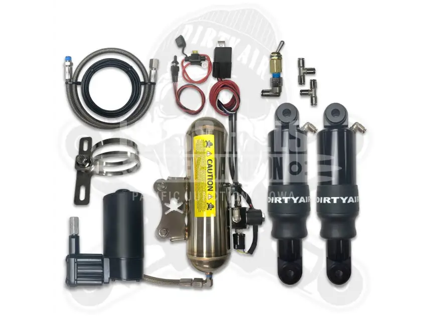 DIRTY AIR FAST-UP Rear Air Suspension System | 2014-Up Filler Light