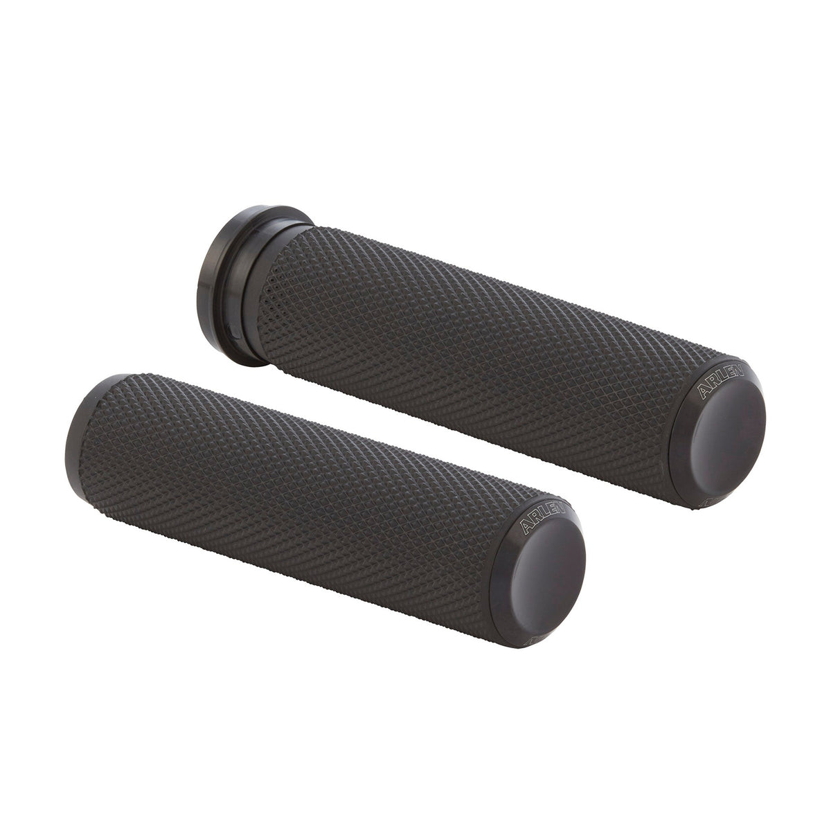 Arlen Ness Knurled Grips - Black