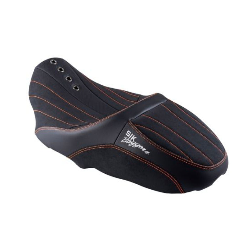 Advanblack x SIK Baggers Seat for 2009 - Up Harley Touring Models