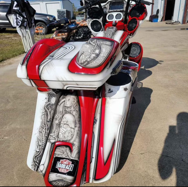Cylent Cycles Annihilators Harley Audio Bags