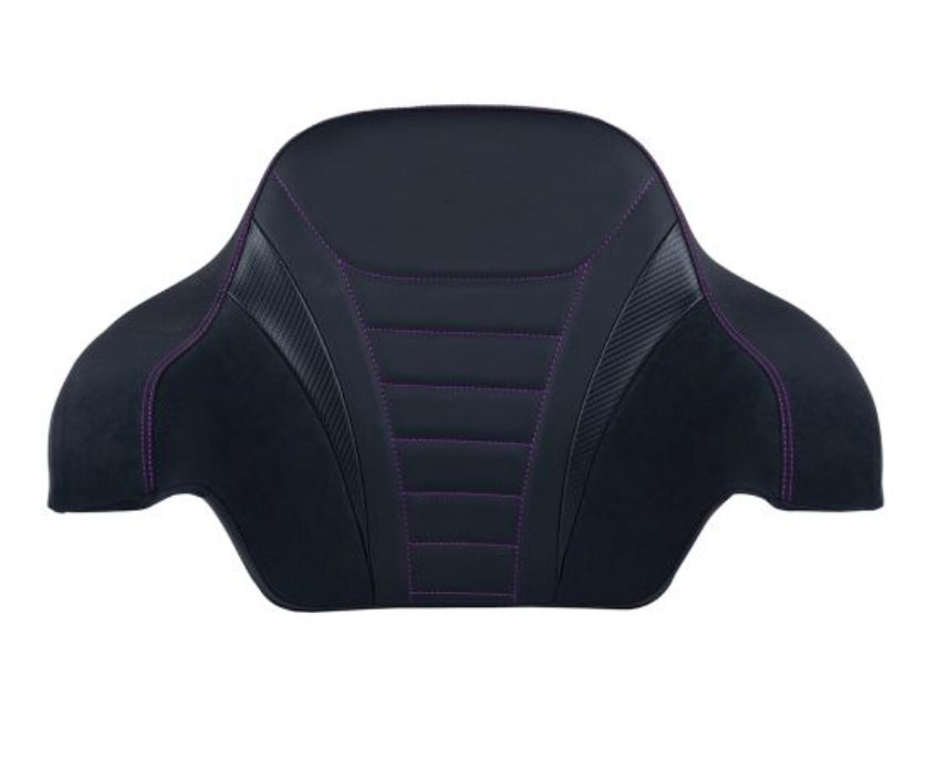 Advanblack Legacy Grand Wrap Around King Backrest for 2014-later Harley Touring King Rear Tour Trunk Pack