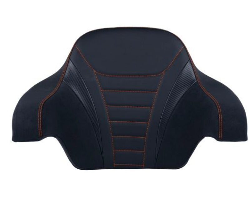 Advanblack Legacy Grand Wrap Around King Backrest for 2014-later Harley Touring King Rear Tour Trunk Pack