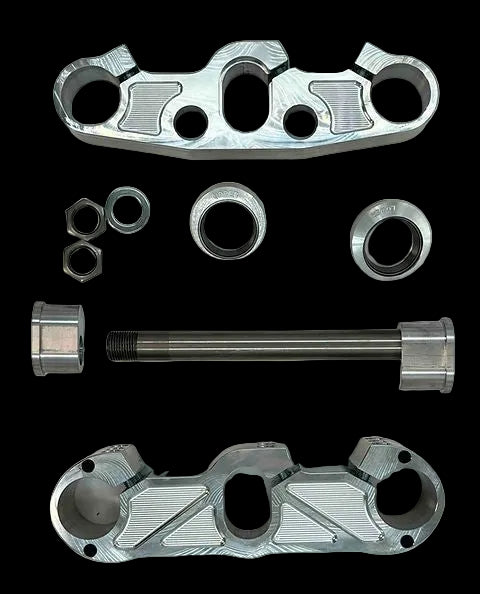 21", 23" or FAT 21 wheel Triple Tree Kit for 2023+ Harley Davidson CVO INVERTED