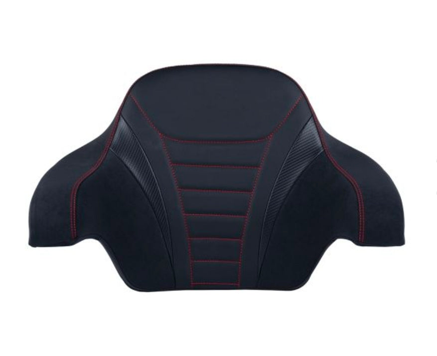 Advanblack Legacy Grand Wrap Around King Backrest for 2014-later Harley Touring King Rear Tour Trunk Pack