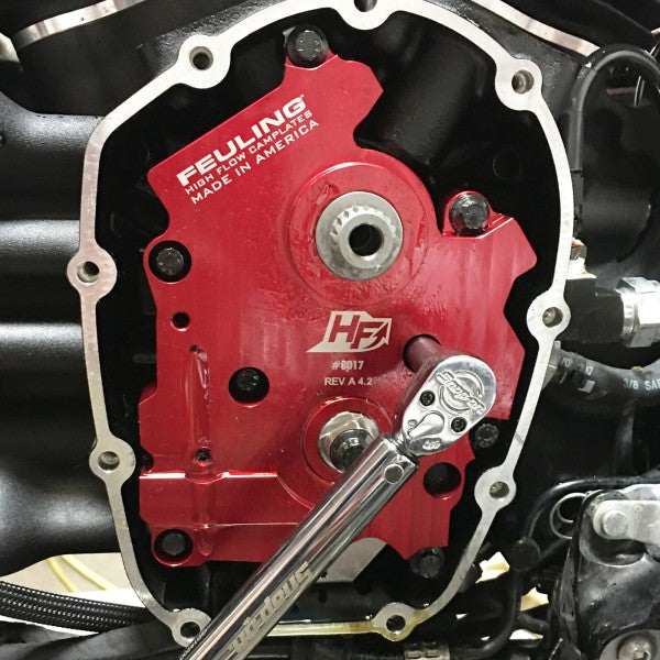 HIGH FLOW M8 CAMPLATE - gear or chain drive