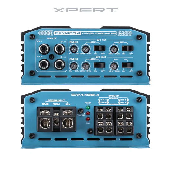 Xpert EXM400.4 : 4-Channel Class D Mini Amplifier