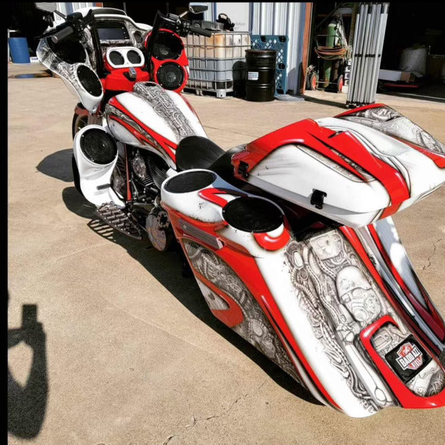 Cylent Cycles Annihilators Harley Audio Bags