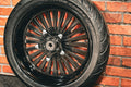 23x5.5" BLACK BIG FATTY (2009-2026 HD TOURING)