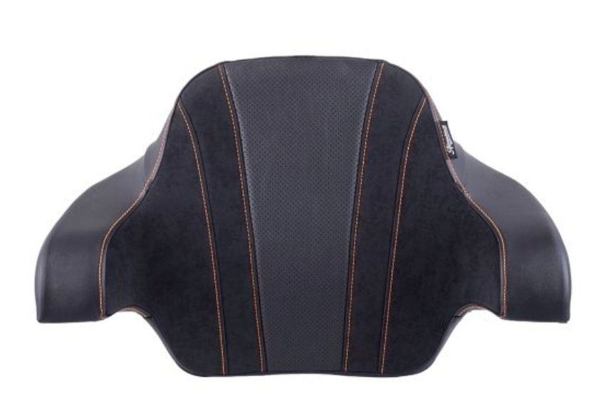 SIK Baggers Wrap Around King Backrest Pad for 2014-later Harley Touring King Rear Tour Trunk Pack