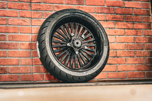 23x5.5" BLACK BIG FATTY (2009-2026 HD TOURING)