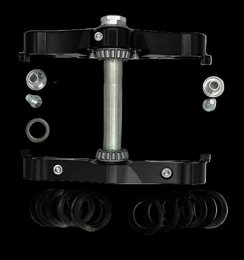 23" or FAT 21 Wheel Triple Tree Kit for 1999-2025 Harley Davidson Touring
