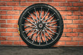21X3.25" BLACK DOUBLE CUT 3D DIRTY SPOKE (2014-2023 HD TOURING)