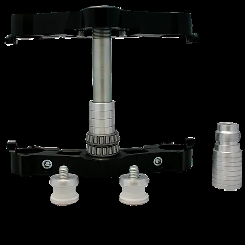 23" or FAT 21 Wheel Triple Tree Kit for 1999-2025 Harley Davidson Touring