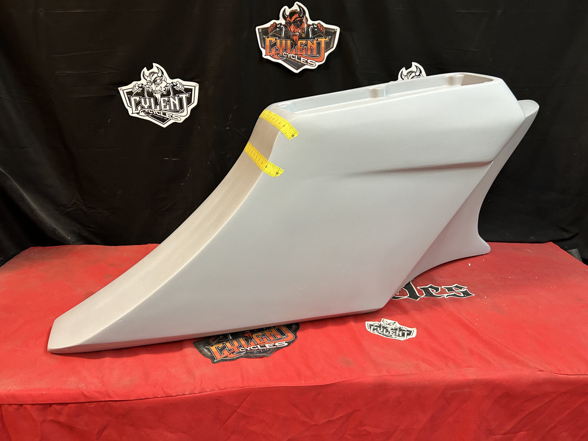 Cylent Cycles Heavy Hitter Modified 9 1/4″ Harley Audio Bags