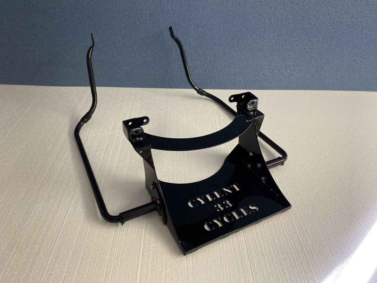 Cylent Cycles Heavy Hitter 10″ Harley Audio Bags
